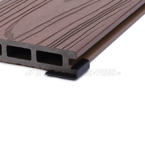 Piso deck wpc premium bicolor cafe chocolate pew101 05