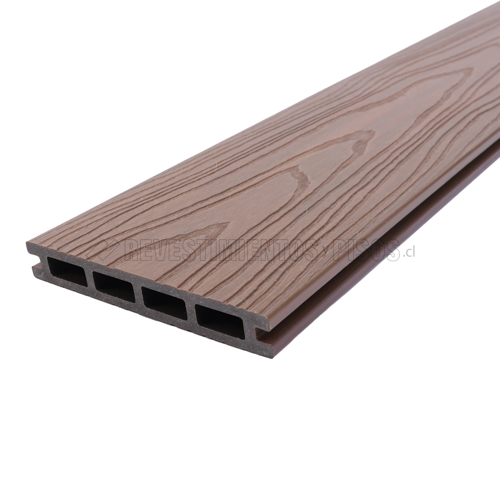 Deck WPC Premium Bicolor Café Madera