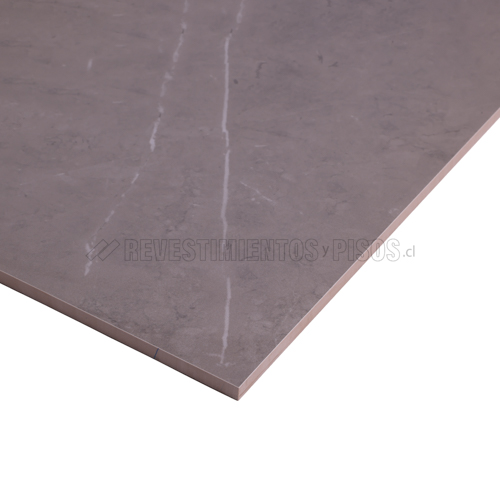 Piso Porcelanato Brillante 60x60 Gris Grafito (caja 4 un.)