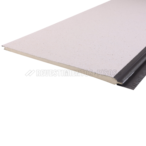 Siding Texturizado Tipo Granito Crema (Caja de 8 un.)