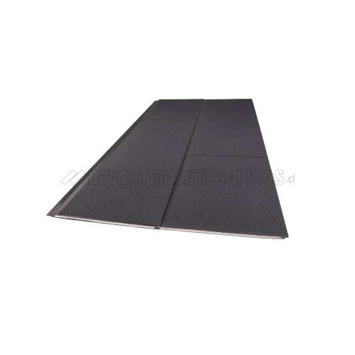 Revestimiento metálico texturizado tipo granito color negro reg001 03