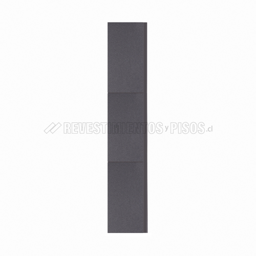 Revestimiento metálico texturizado tipo granito color negro reg001 04