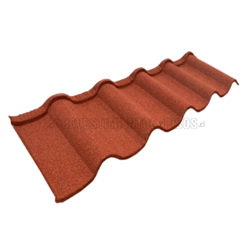 Tejas De Techo Gravilladas Color Terracota