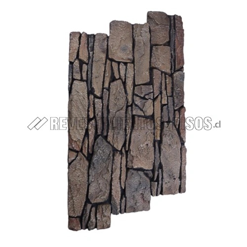 Siding Piedra PU Color Piedra Volcánica RPU101