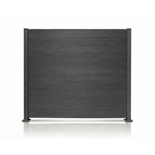 Cerco Exterior WPC Color Negro CEW01-180